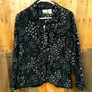 Mountain Lake Zip Up Jacket/Size Large